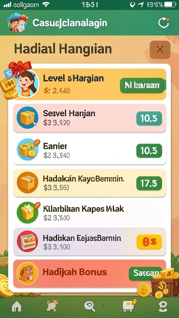 55rk - Karakter yang dapat dipilih dengan berbagai kemampuan unik.