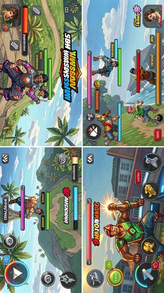 aceparty - Desain karakter unik dalam ACEPARTY.