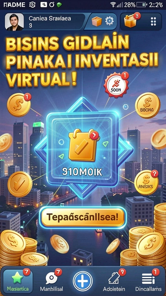 f7f7 - Tangkapan layar yang menunjukkan fitur interaksi sosial.