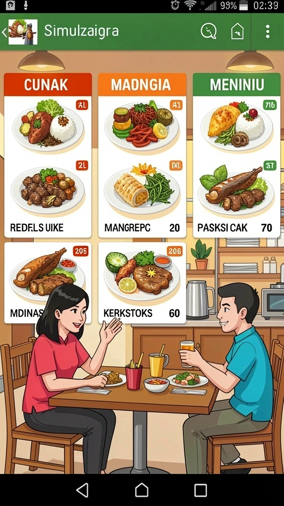 idn89 - Menu opsi yang lengkap dan mudah diakses.